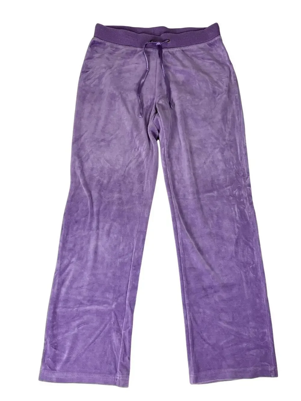 Vintage NYL New York Laundry Purple Velour Lounge Pants Size M Y2K